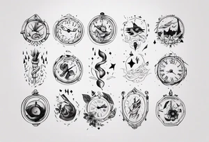 we have little time left tattoo idea