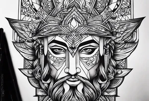 Own god forearm tattoo idea