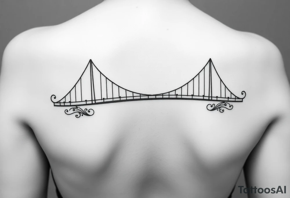 roberto clemente bridge pittsburgh pa thin lines tattoo idea