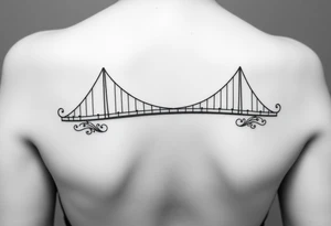 roberto clemente bridge pittsburgh pa thin lines tattoo idea