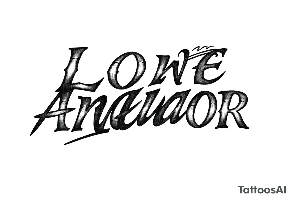 Lone Native American warrior tattoo idea