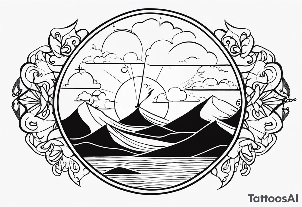 matthew 14 22-33 tattoo idea