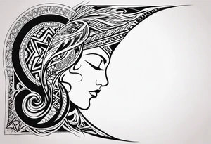 tribal tattoo idea