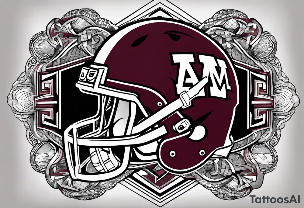 A&M aggies football tattoo idea