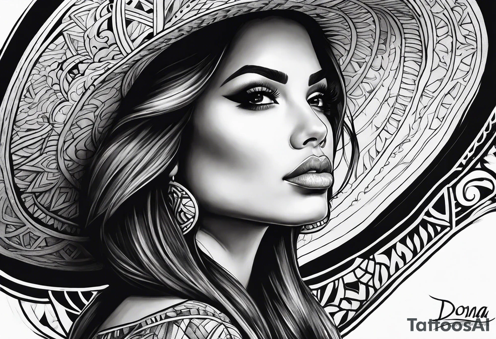 Donna chicano tattoo idea