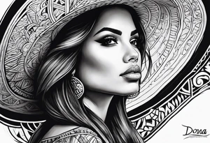 Donna chicano tattoo idea