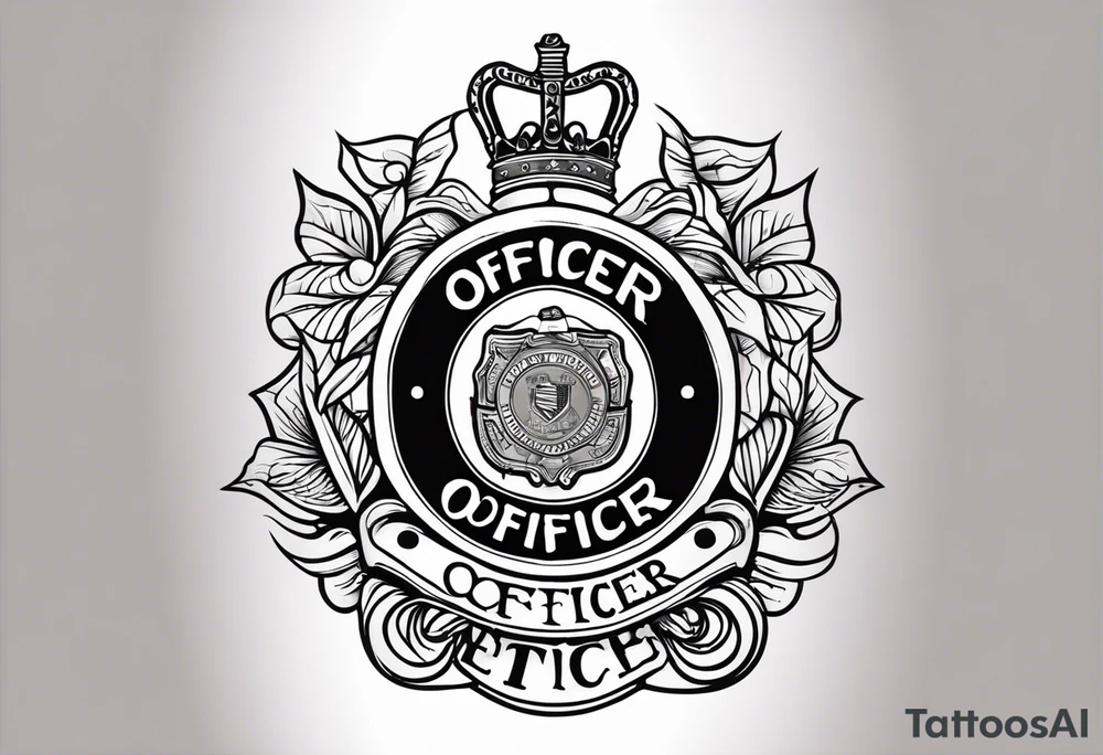 Officer Big Dick tattoo idea