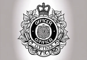 Officer Big Dick tattoo idea