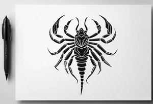 scorpion tattoo idea