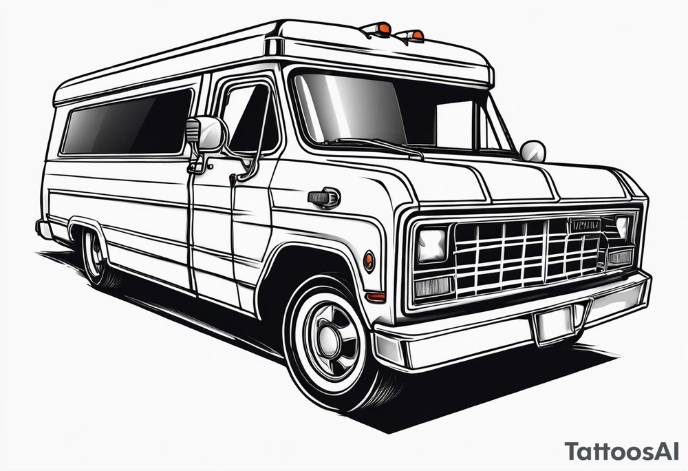 you will never see a uhaul behind a hearse tattoo idea