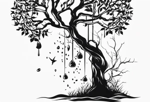 A poison tree tattoo idea