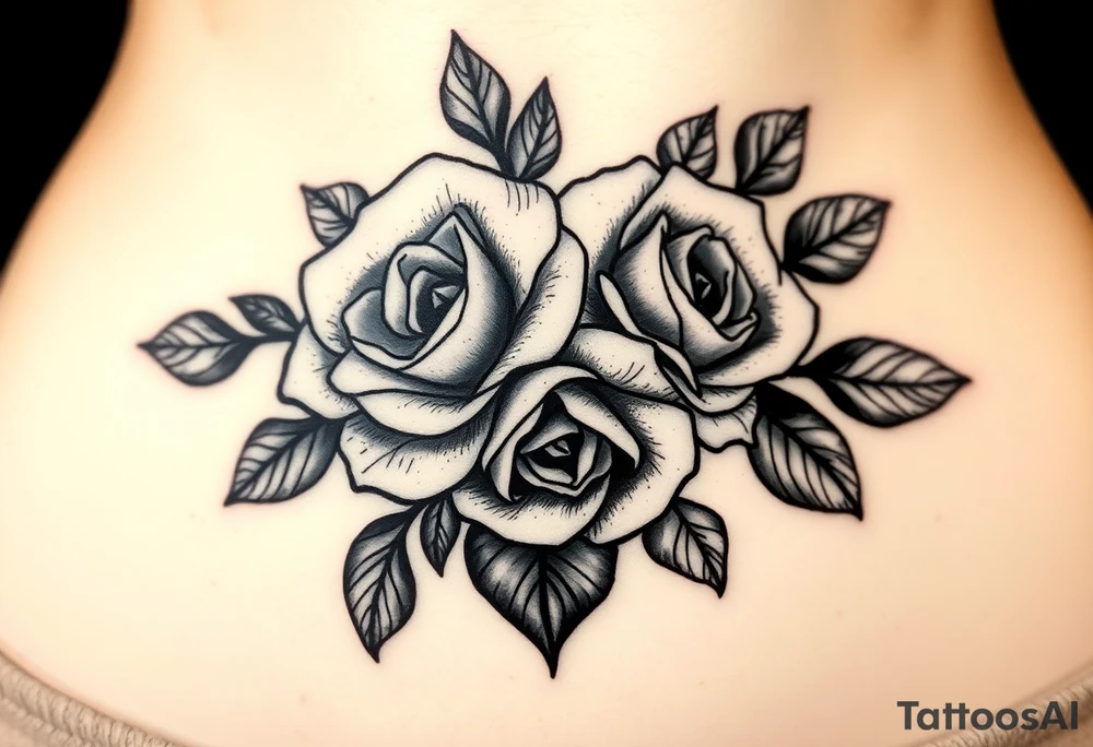 Roses tattoo idea