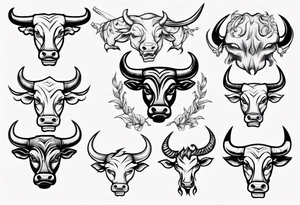 bull tattoo idea
