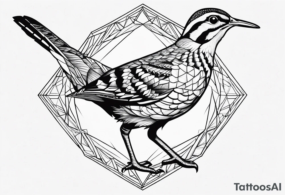 american woodcock tattoo idea