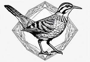 american woodcock tattoo idea
