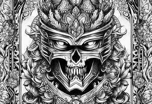 greaves armor tattoo idea
