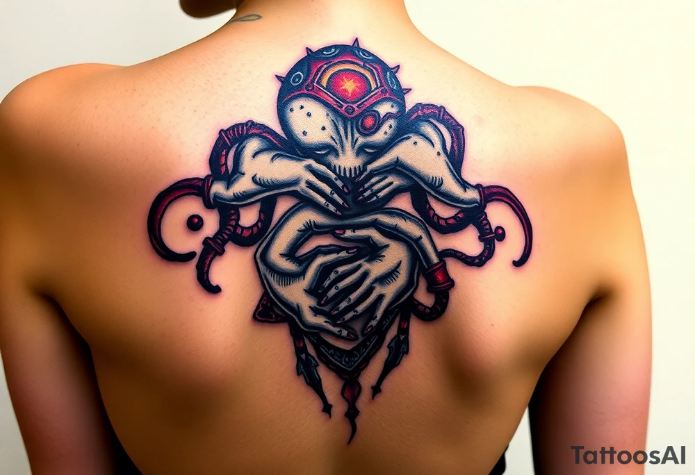 Contortionist tattoo idea