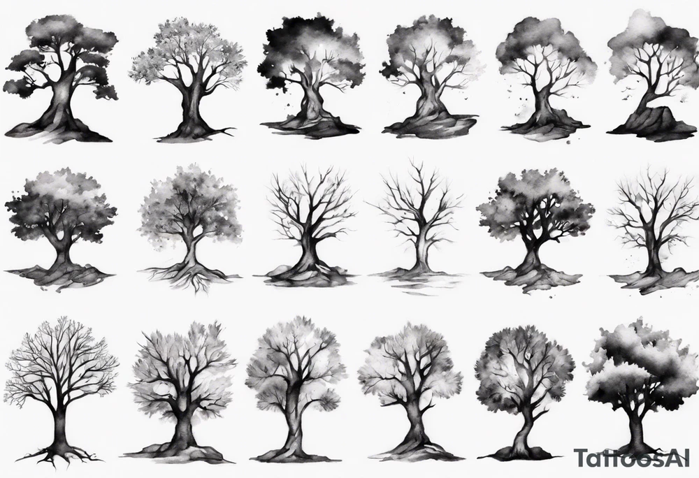 Tree tattoo idea