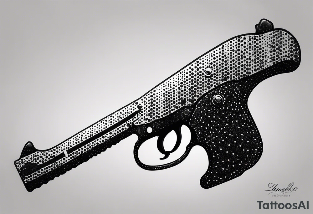 Anonymous with shotgun tattoo idea