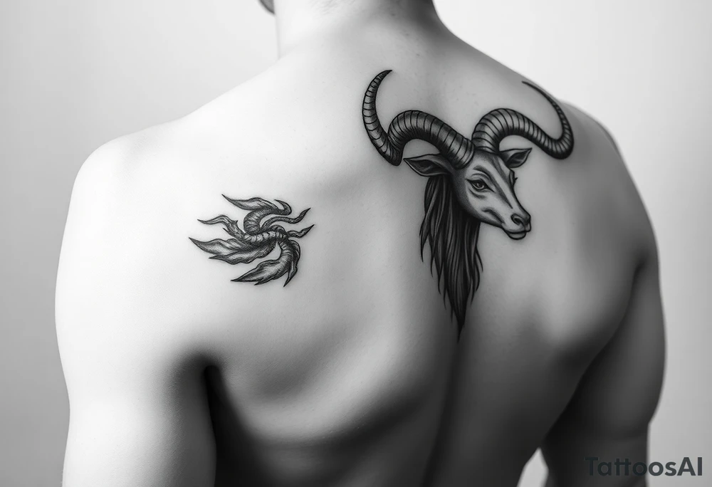 Cancer male Taurus female tattoo idea