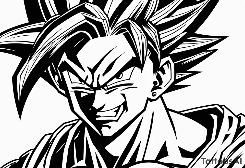 dragonball z tattoo idea