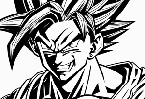 dragonball z tattoo idea