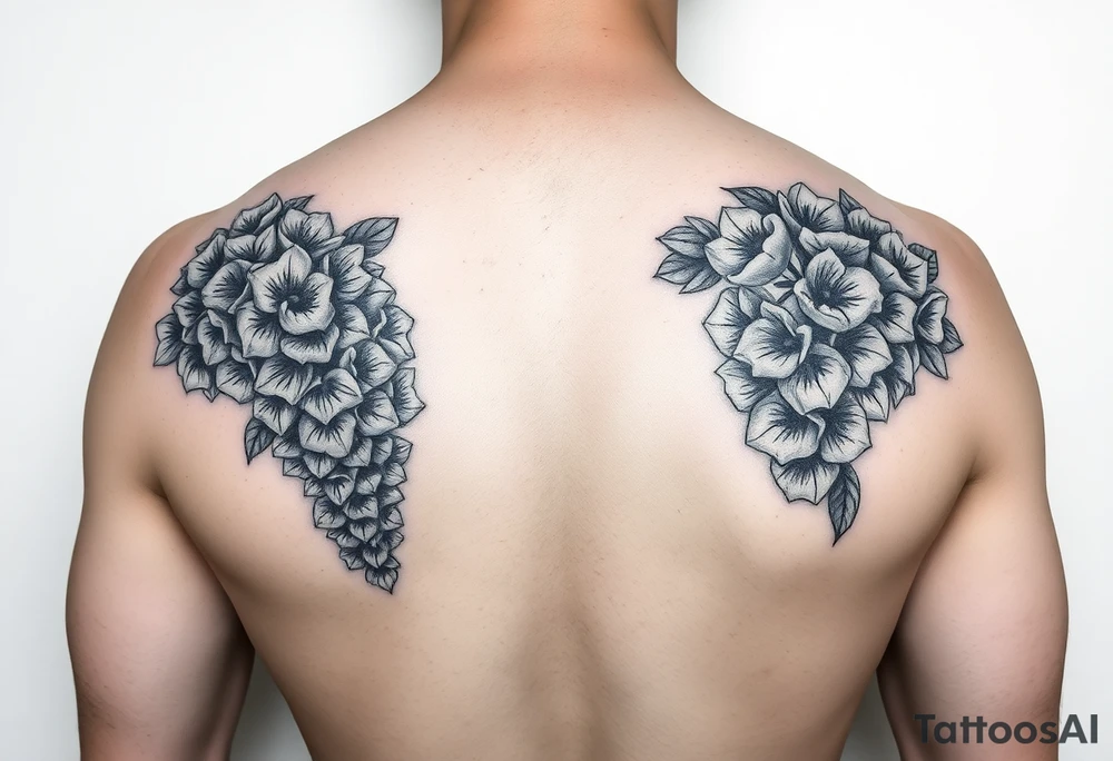 Lilacs and cocaine tattoo idea