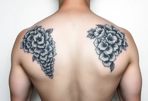 Lilacs and cocaine tattoo idea