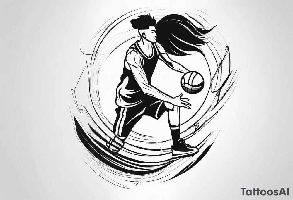 sports tattoo idea