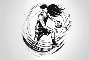 sports tattoo idea