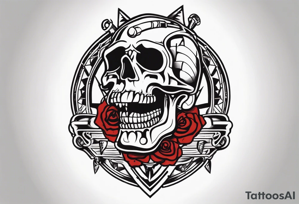 Rock a billy tattoo idea