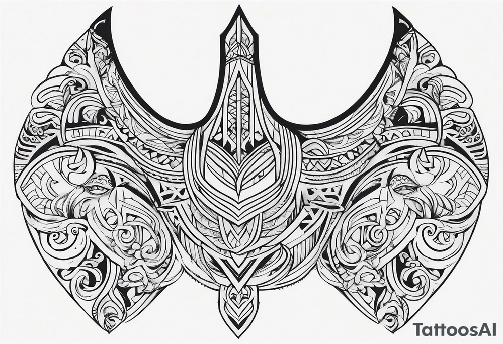 maori minimal neck  tattoo tattoo idea