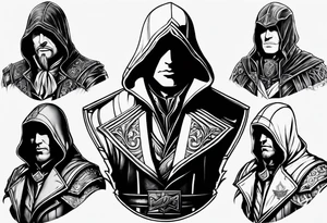 Edward kennway assassins creed tattoo tattoo idea