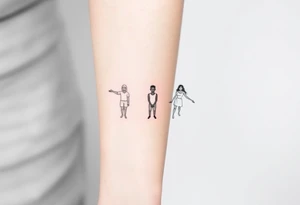 music group Outkast simple tattoos tattoo idea