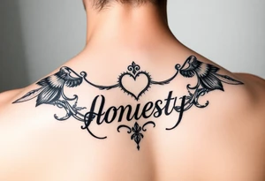 love, loyalty, honesty tattoo idea