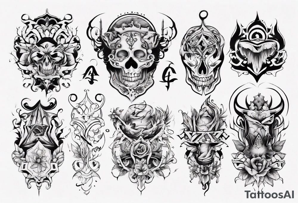 name Teah tattoo idea