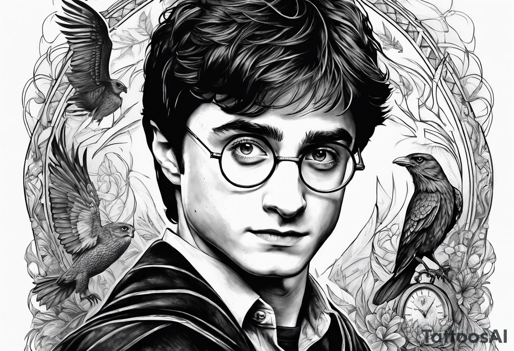 HARRY POTTER tattoo idea