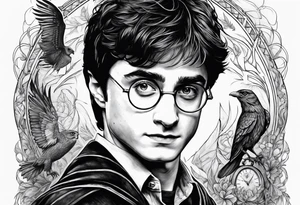 HARRY POTTER tattoo idea