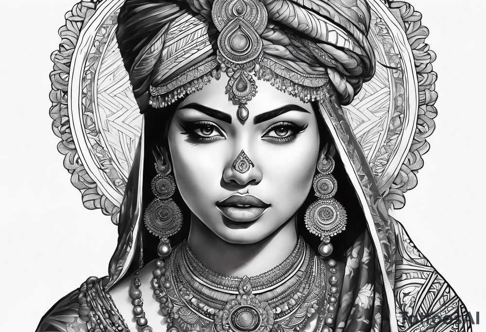 Loard Bramha tattoo idea