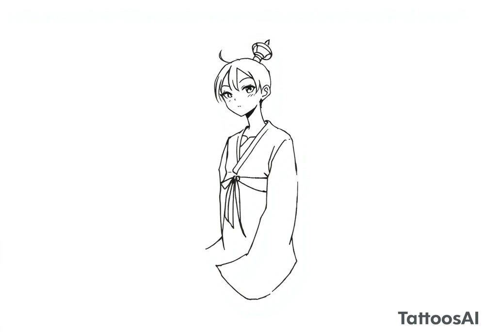 Zenitsu Agatsuma anime tattoo idea