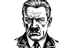 adolf hitler tattoo idea