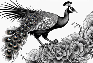 chinese peacocks flying

scary looking 
demonic tattoo idea