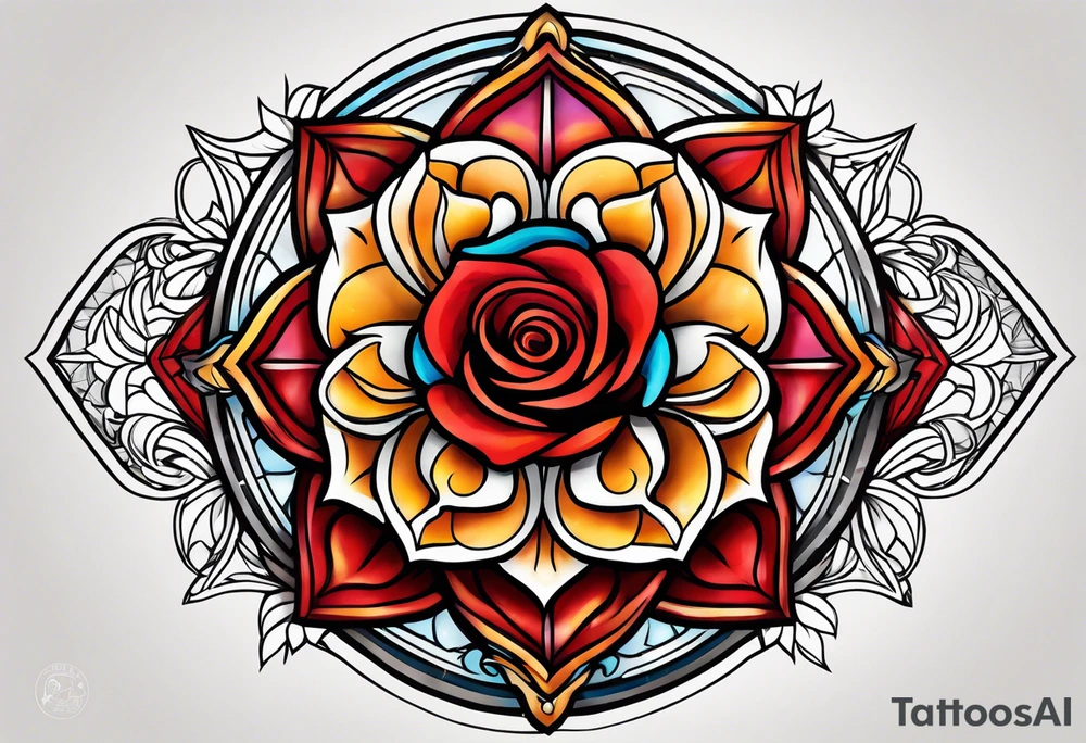 Luther's Rose tattoo idea