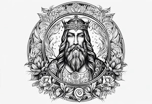 The symbol of Matthias in the bible tattoo idea