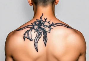 Tori with designs tattoo idea