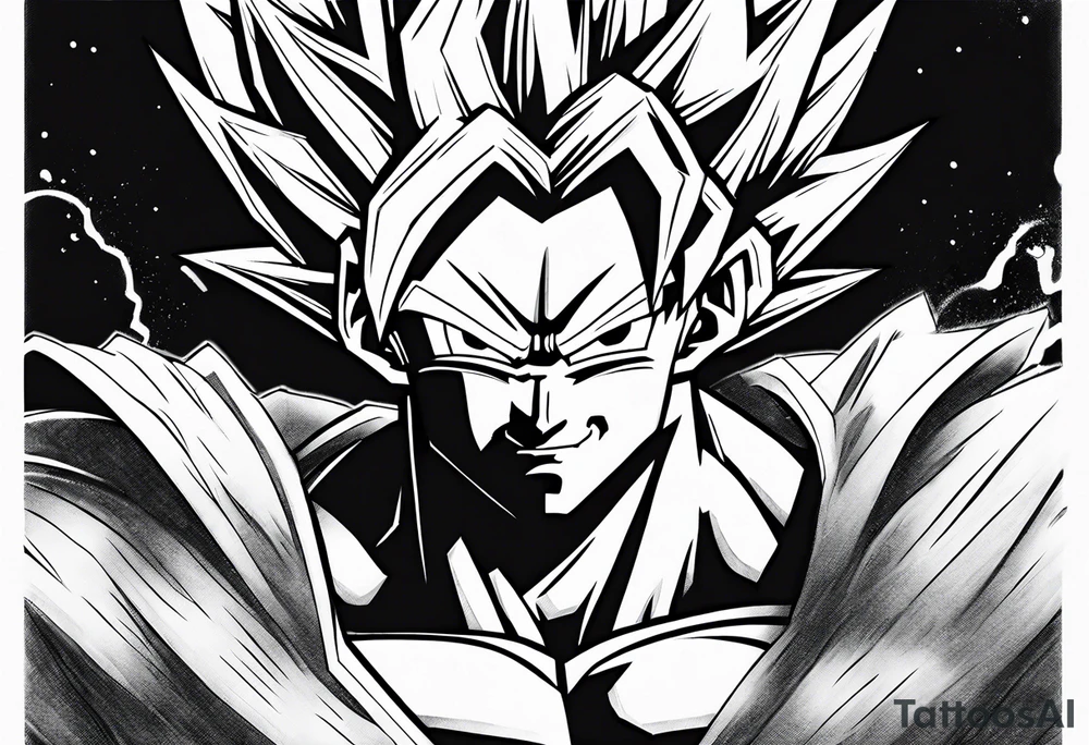 dragonball z tattoo idea