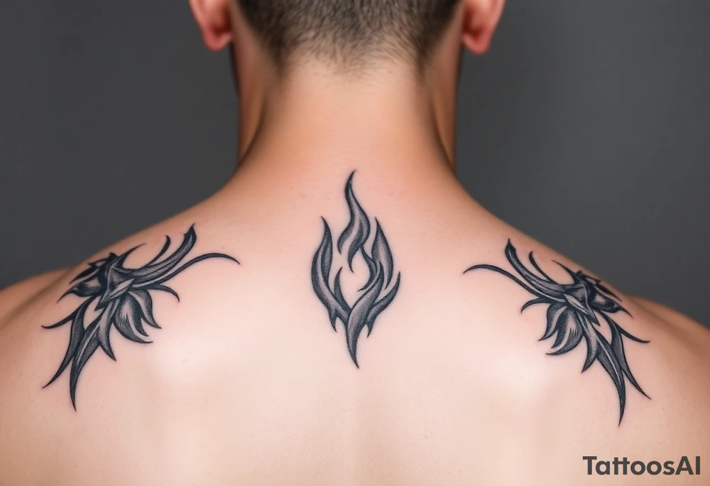 Flame tattoo idea