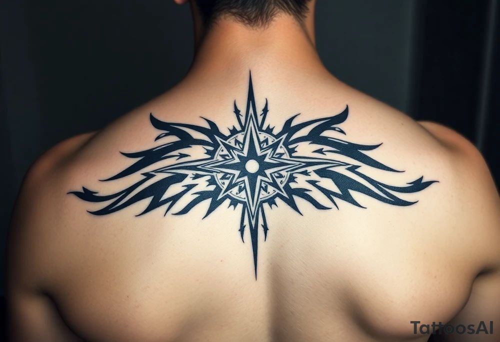 Pulse generated from within expanding tattoo idea