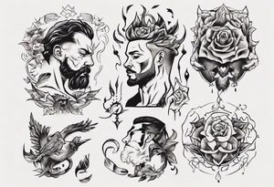 man getting a tattoo close up tattoo idea