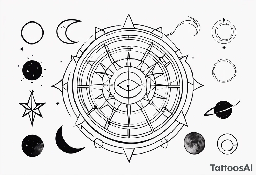 Astrological Sign tattoo idea